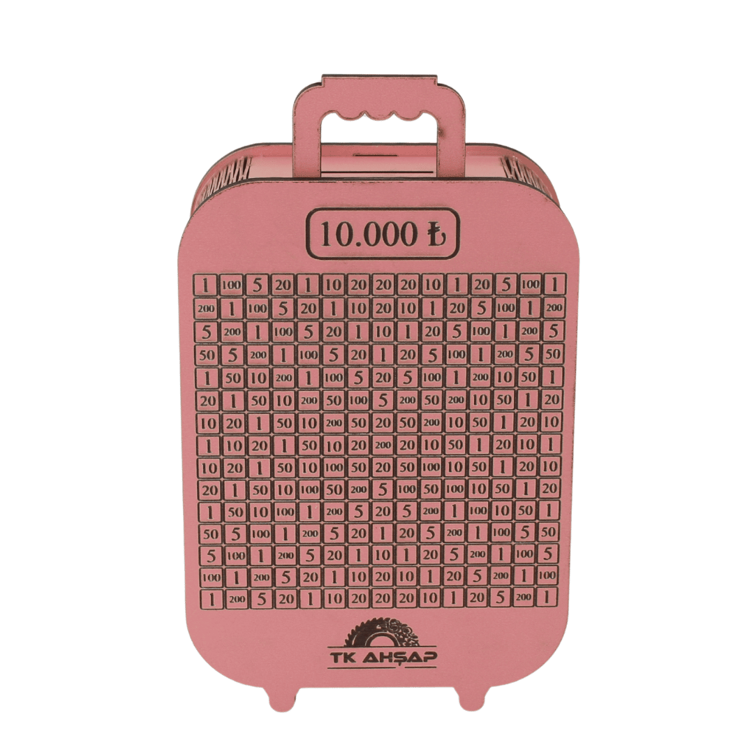 Pembe Valiz Kumbara