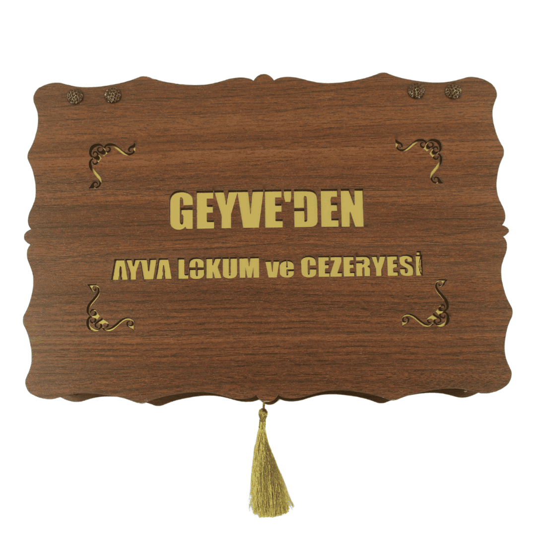 Geyveden Çift Katlı Çekmeceli Kutu