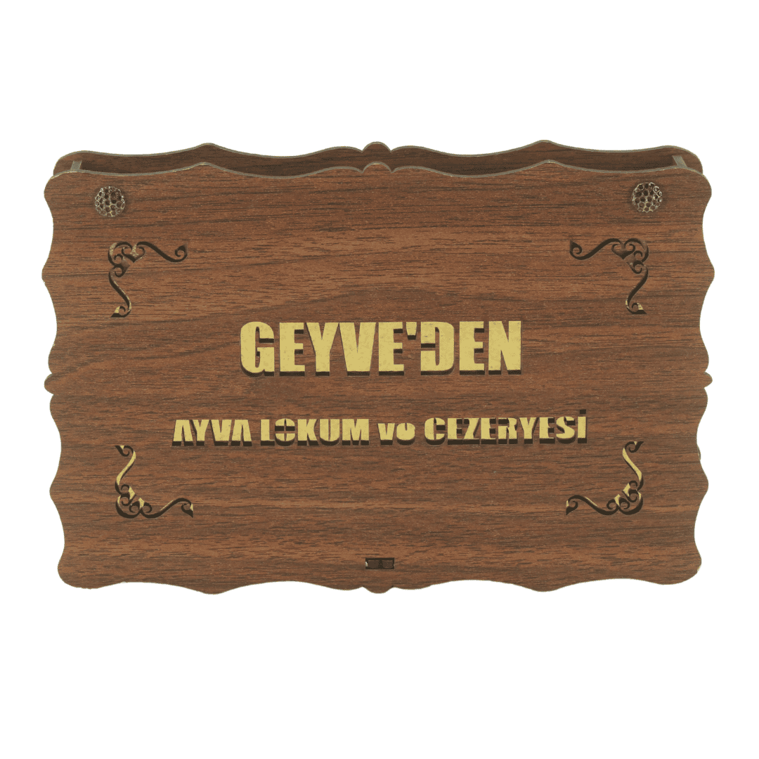 Geyveden Küçük Kapaklı Kutu