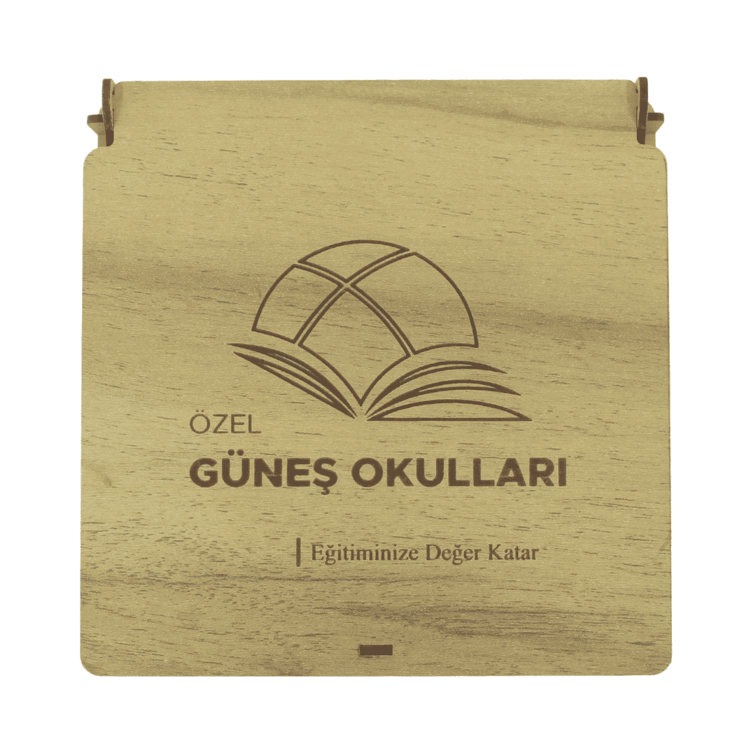 Güneş Okulları Bölmeli Çikolata Kutusu